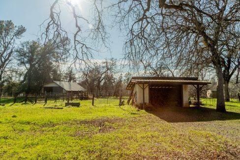 Barn and shed