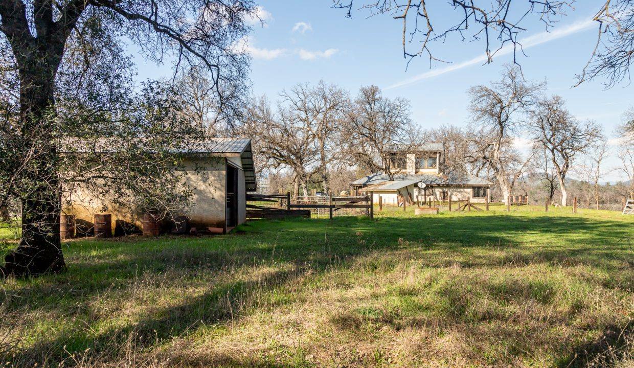 barn and house